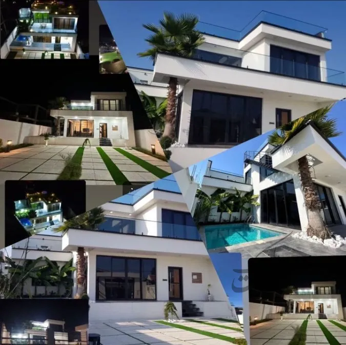 ویلا ساحلی مدرن کاملا هوشمند | فروش مسکونی | خانه ویلایی | زیباکنار | پست ملک