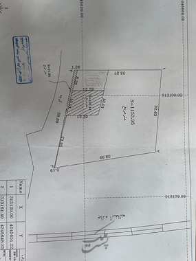 زمین تجاری مسکونی به متراژ ۱۰۰۰ متر