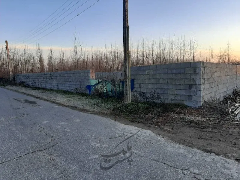 ۶۱۵ متر زمین با پروانه ساخت در روستای راسته کنار | فروش مسکونی | زمین | صومعه سرا | پست ملک