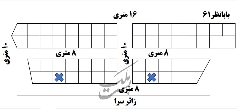 دوقطعه زمین ۱۵۵۶و ۱۵۰۳ سند تکبرگ شش دانگ | فروش مسکونی | زمین | مشهد | تلگرد | پست ملک