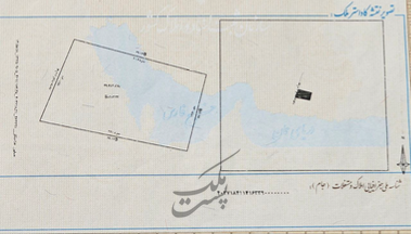 زمین ۲۸۳ متری با ساخت اسکلت و جواز مسکونی | فروش مسکونی | زمین | سیاهکل | پست ملک
