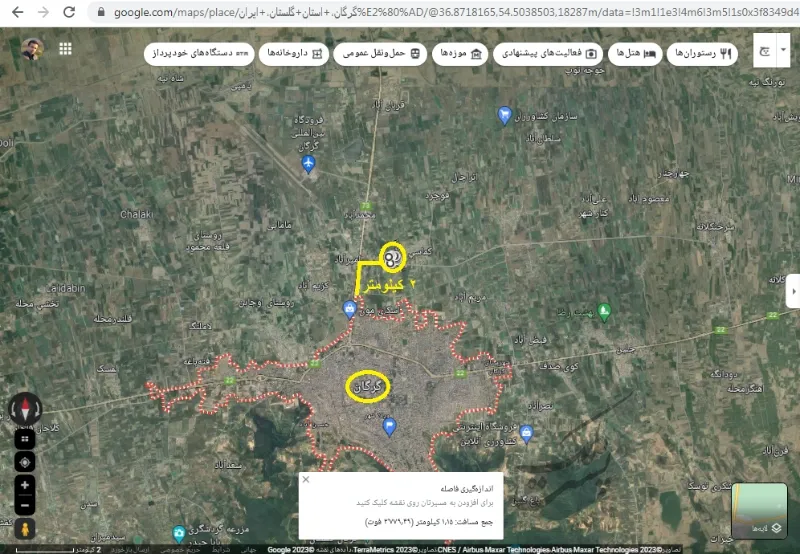 ۳۲ هزار متر زمین بر کمربندی اصلی گرگان | فروش اداریتجاریصنعتی و کشاورزی | صنعتی کشاورزی و تجاری | گرگان | پست ملک