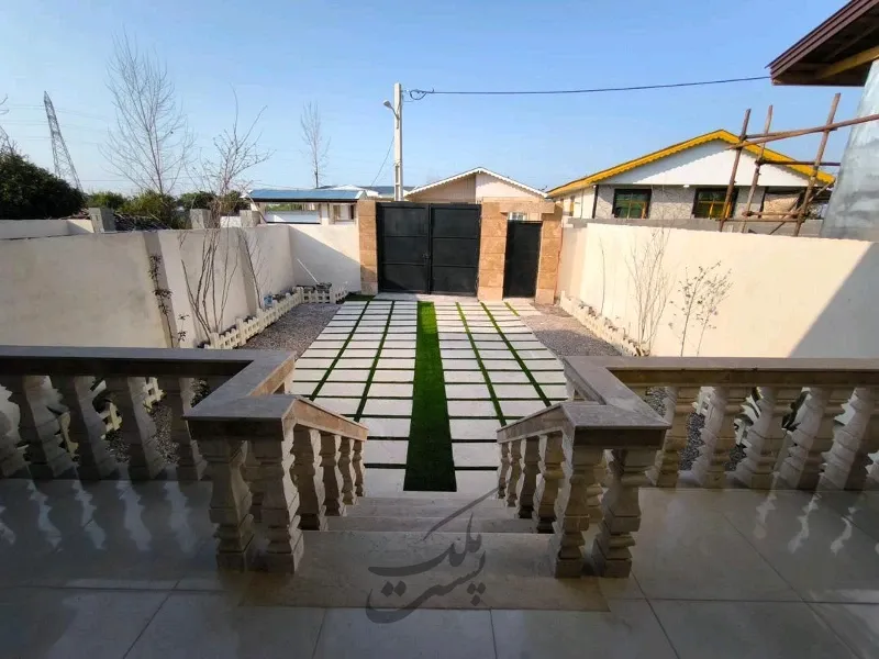 ویلا نوساز نما سنگ ۲۰۰ متر زمین ۱۰۰ متر بنا | فروش مسکونی | خانه ویلایی | زیباکنار | پست ملک