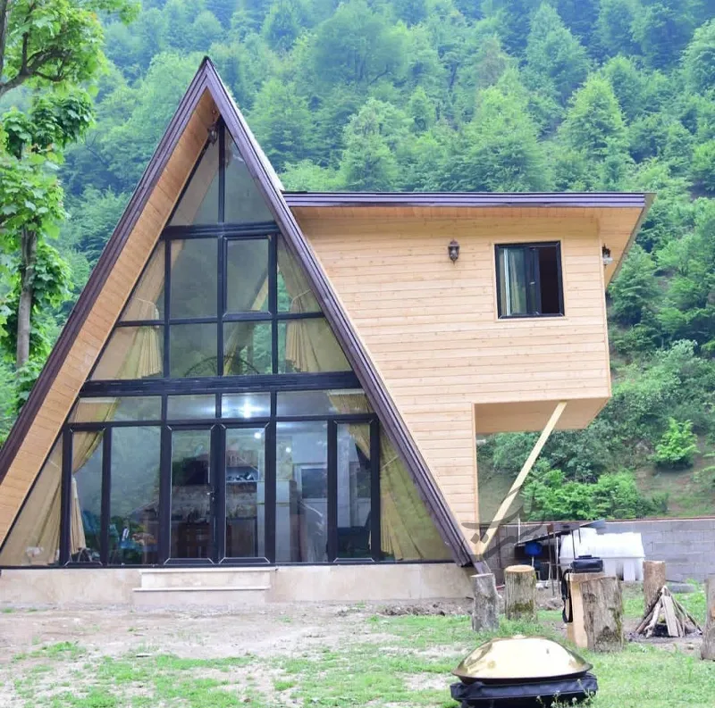 اجاره کلبه سوئیسی چوبی کوهپایه ماسال | اجاره کوتاه مدت | ویلا و باغ | ماسال | پست ملک